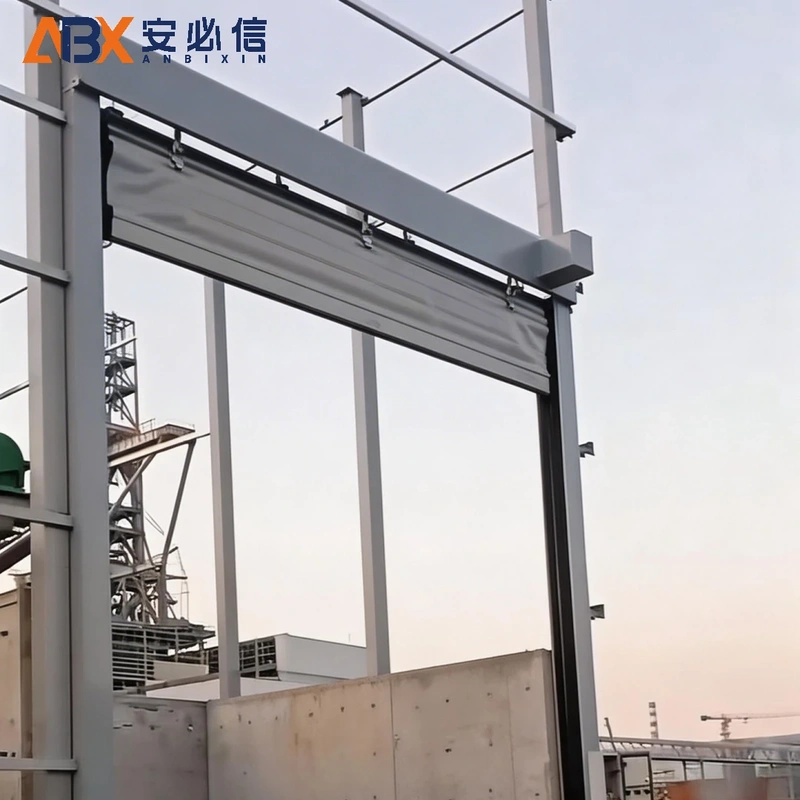 沧州市软帘堆积门